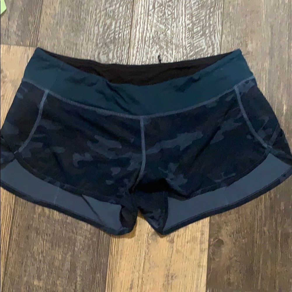 Lululemon camo shorts